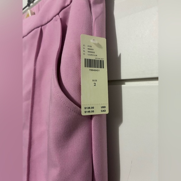 Anthropologie Maeve Seamed Trousers size 2 new - Picture 8 of 10